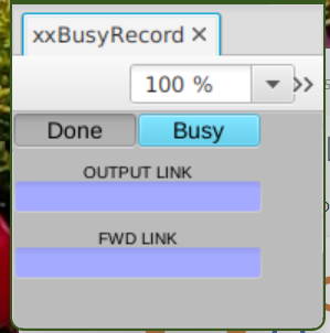 example of busy record