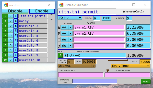 motion permit calculation